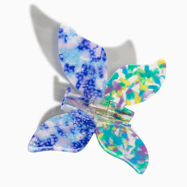 Blue Butterfly Hair Animal Claw