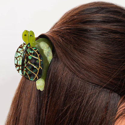 Green Sea Turtle Ocean Hair Claw